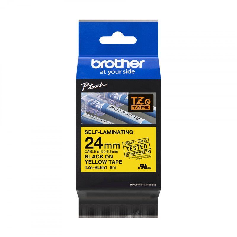 Brother TZe-SL651 printer ribbon Black