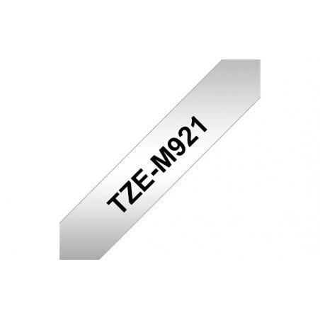Brother TZe-M921 label-making tape Black on metallic