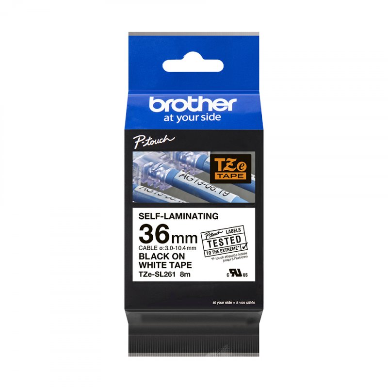 Brother TZe-SL261 printer ribbon Black