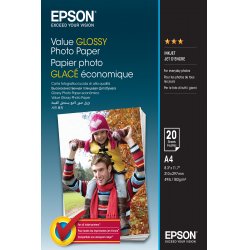 VALUE GLOSSY PHOTO PAPER A4 20SHEET