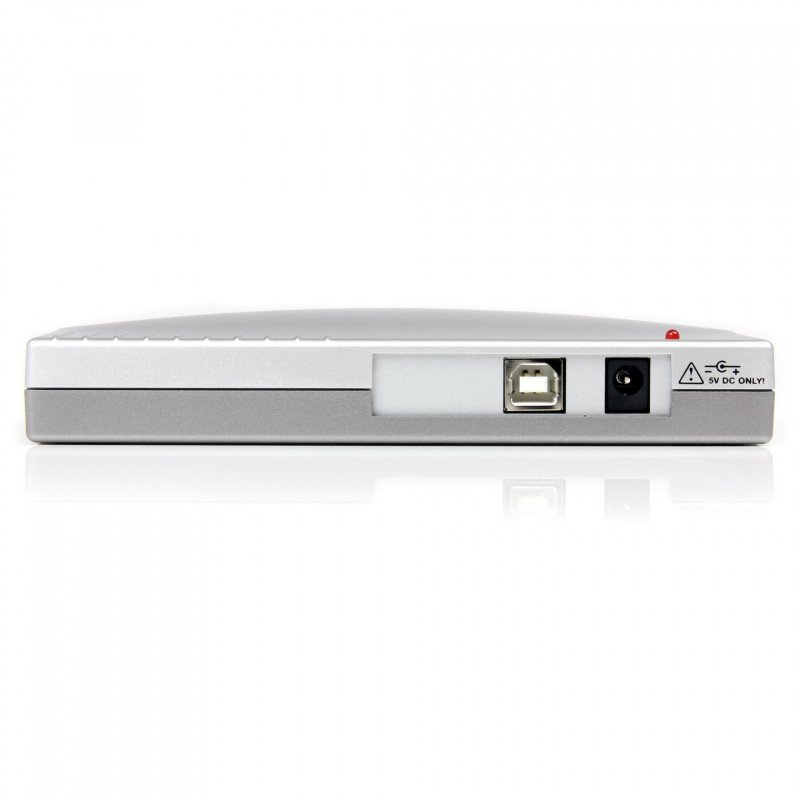 StarTech.com Hub série RS232 à 4 ports - Adaptateur USB vers 4x DB9 RS232 alimenté par bus