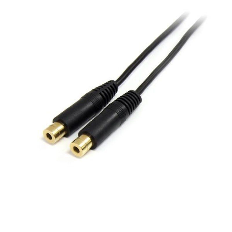 StarTech.com 15cm Stereo Splitter Kabel - 3,5mm Klinke Stecker auf 2x 3,5mm Buchse - Audio Klinkenkabel - Audio-Splitte