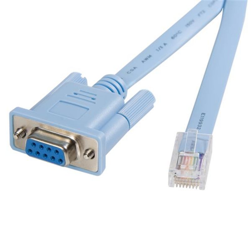 StarTech.com 1,8m RJ45 auf DB9 Cisco Konsolen Management Router Kabel - St/Bu - Kabel seriell - 1.8 m