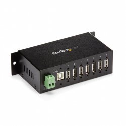 HUB ROBUSTE INDUSTRIEL 7 PORTS USB - MONTABLE