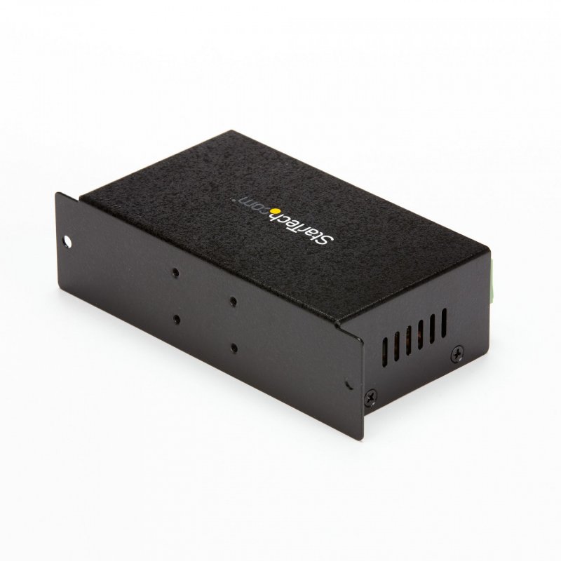 StarTech.com 7-Port USB 2.0 Hub - Metal Industrial USB-A Hub with ESD Protection & 350W Surge Protection - Din Rail, Wal