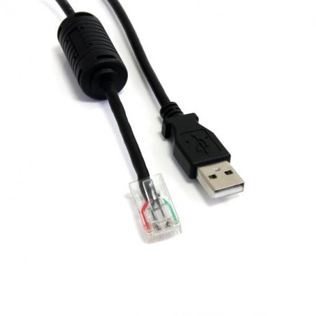StarTech.com 6 ft Smart UPS Replacement USB Cable AP9827 - USB cable - USB (M) to RJ-45 (10 pin) (M) - 6 ft - black - U