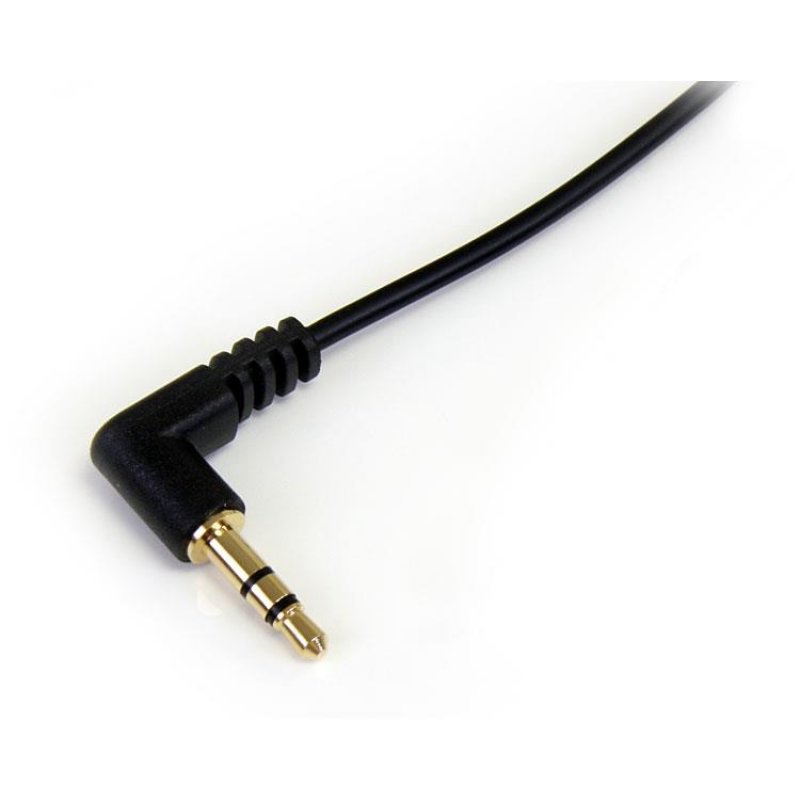 CABLE AUDIO SLIM 3 5MM A ANGLE DROIT