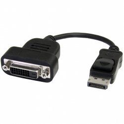 StarTech.com DisplayPort to DVI Adapter - Active DisplayPort to DVI-D Adapter/Video Converter 1080p - DP 1.2 to DVI Moni