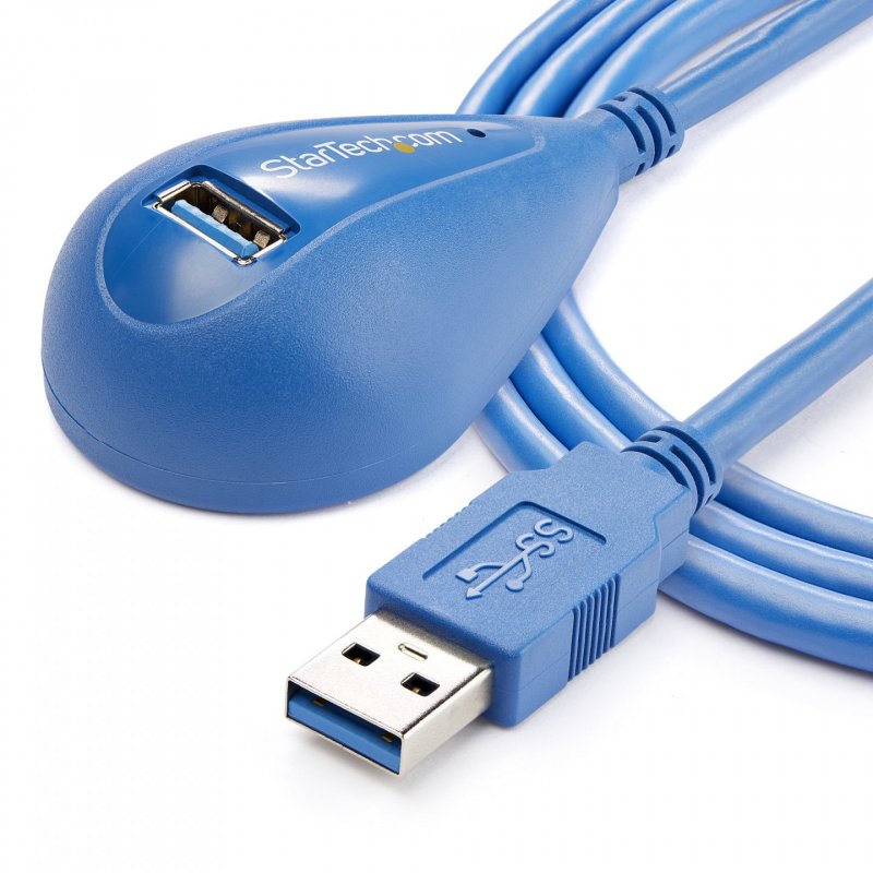StarTech.com Câble d'extension SuperSpeed USB 3.0 de bureau de 1,5 m - USB A vers A M/F