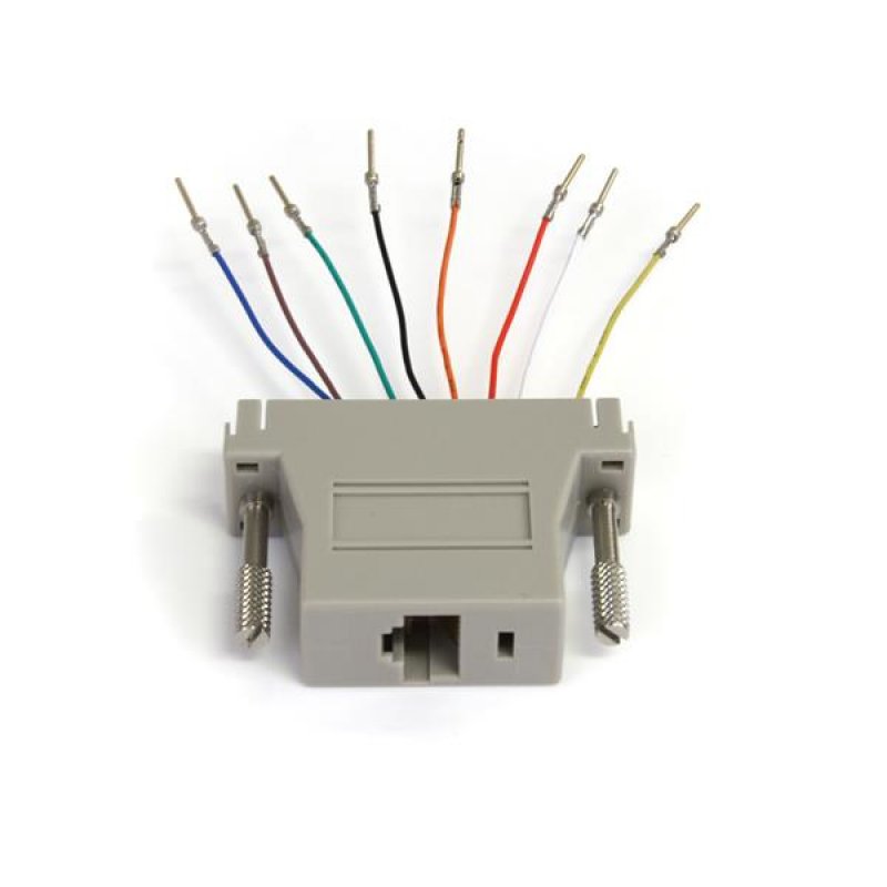 DB25 TO RJ45 MODULAR ADAPTER M/F
