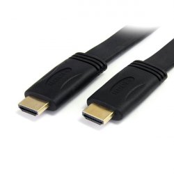 CABLE HDMI PLAT HAUTE VITESSE AVEC ETHERNET  - M/M - 5 M
