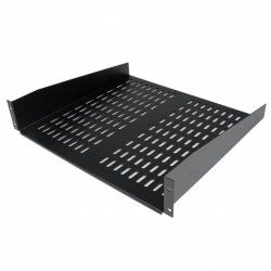 StarTech.com 2U Server Rack Shelf - Universal Vented Rack Mount Cantilever Tray for 19" Network Equipment Rack & Cabinet