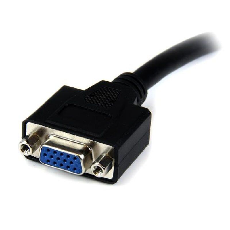 StarTech.com VGA auf DVI Monitor Adapter 20cm - VGA (15 pin) (Buchse) DVI-I (29 pin) (Stecker) Kabel - VGA/ DVI Dongle 