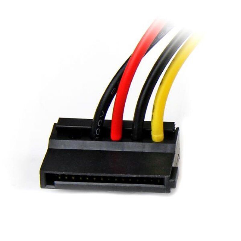 CABLE ADAPTATEUR MOLEX VERS SATA COUDE GAUCHE  15 CM