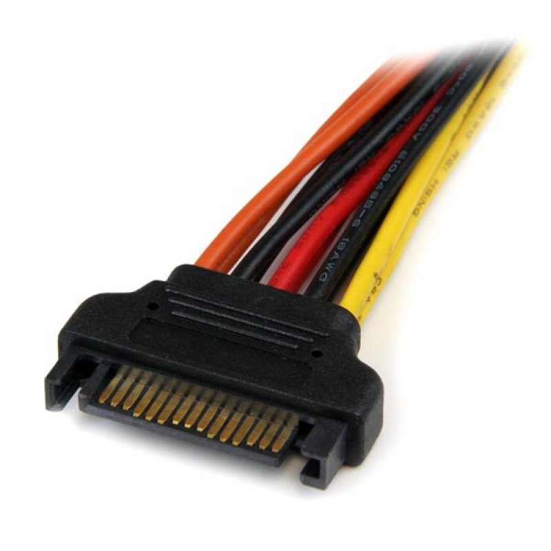 CABLE REPARTITEUR EN Y ALIM SATA VERS 2 SATA VERROU