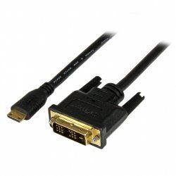 StarTech.com 1m Mini HDMI auf DVI Kabel - mini HDMI Typ-C / DVI-D Adapterkabel - St/St - Videokabel - HDMI / DVI - 1 m