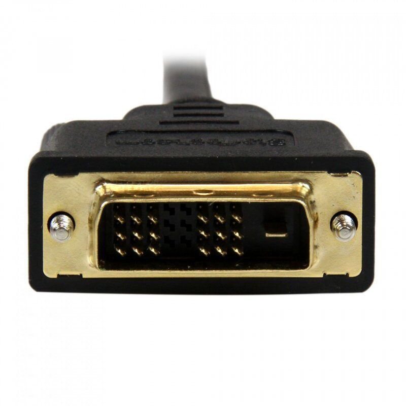StarTech.com 1m (3.3 ft) Mini HDMI to DVI Cable - DVI-D to HDMI Cable (1920x1200p) - 19 Pin HDMI Mini Male to DVI-D Male