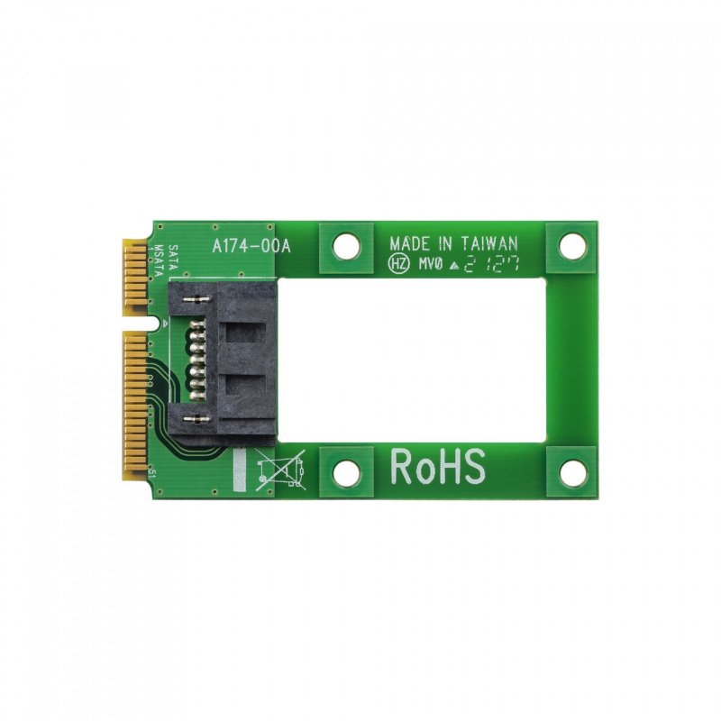 StarTech.com Adaptateur mSATA vers DD / SSD SATA 2,5" ou 3,5" - Carte Convertisseur Mini SATA à SATA