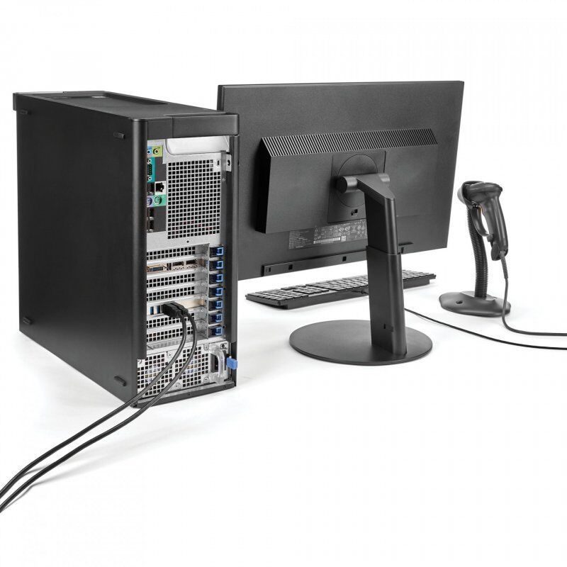 .com Carte contrôleur PCI-E (4 ports USB 3.0 Type-A - SATA / LP4)