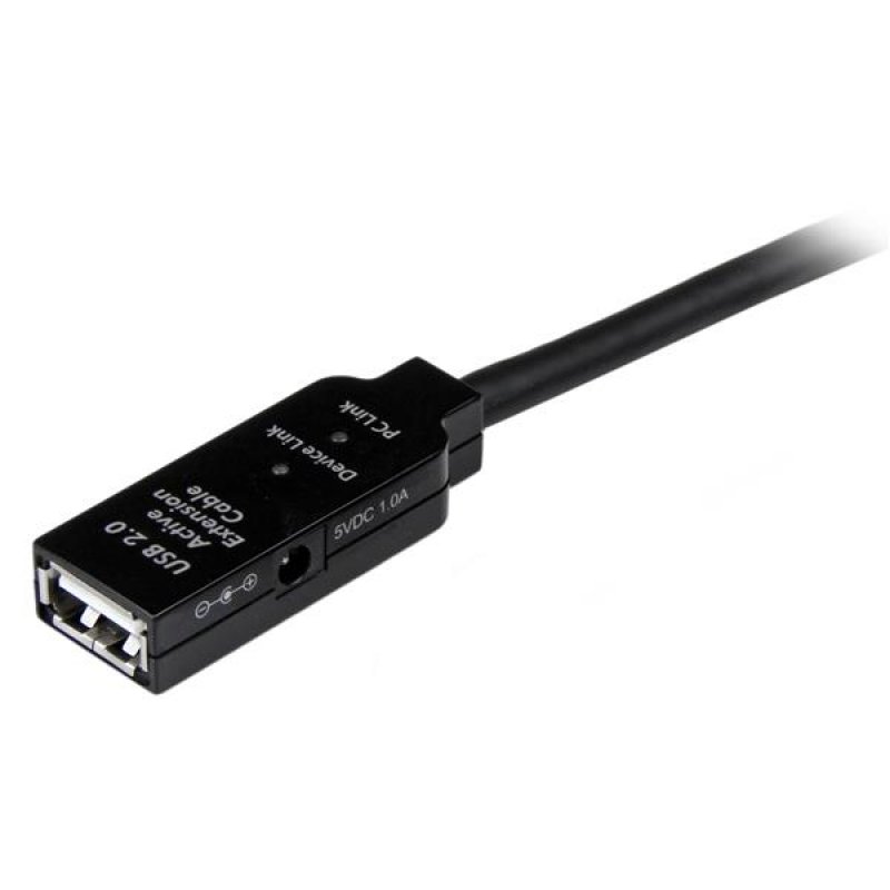 CABLE REPETEUR ACTIVE USB 2.0 10 M - RALLONGE USB 2.0 M/F