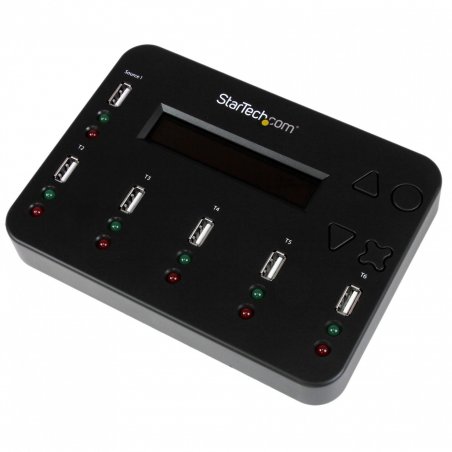 StarTech.com Duplicateur et Effaceur Autonome de 1 à 5 clés USB, Copieur de Plusieurs Clés USB, Copie Système et Fic