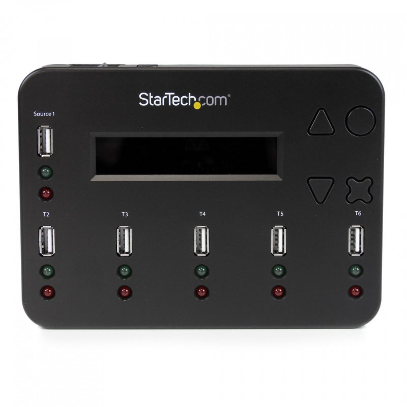 StarTech.com Duplicateur et Effaceur Autonome de 1 à 5 clés USB, Copieur de Plusieurs Clés USB, Copie Système et Fic
