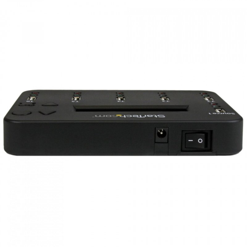 StarTech.com Standalone 1 to 5 USB Thumb Drive Duplicator and Eraser, Multiple USB Flash Drive Copier, System and File a