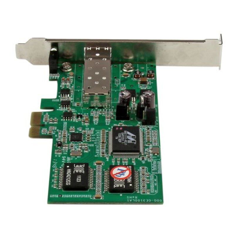StarTech.com Carte réseau PCI Express à 1 port fibre optique Gigabit Ethernet avec SFP ouvert - Adaptateur NIC PCIe SF