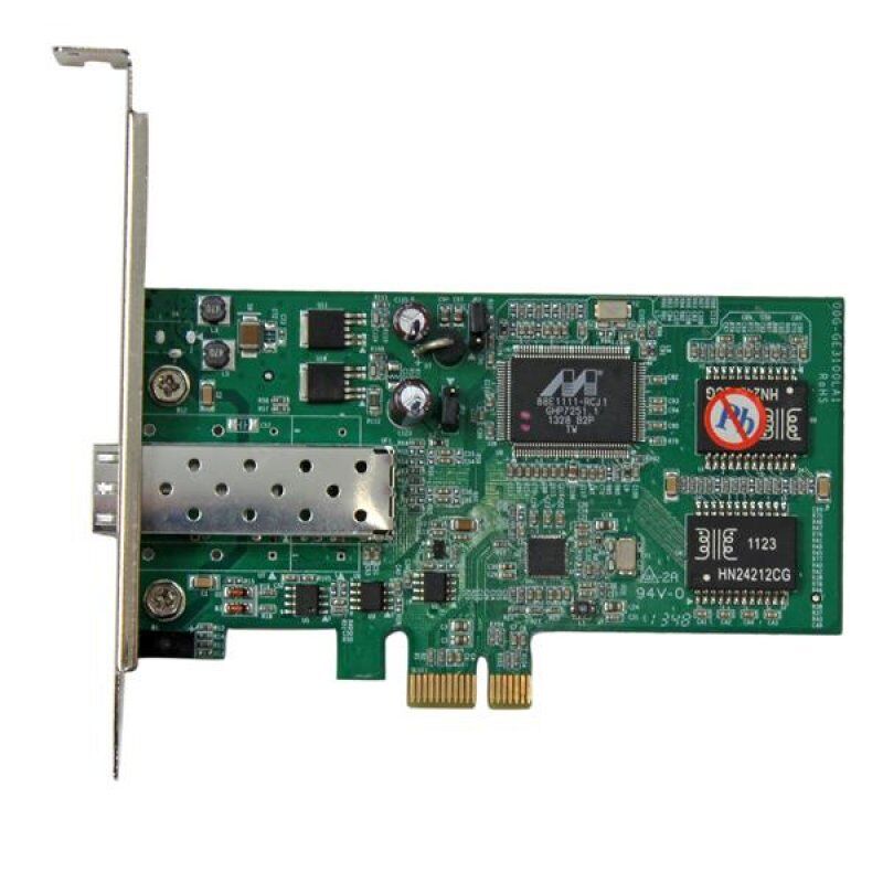 StarTech.com Carte réseau PCI Express à 1 port fibre optique Gigabit Ethernet avec SFP ouvert - Adaptateur NIC PCIe SF