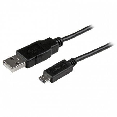 StarTech.com Câble de charge /synchronisation mobile USB A vers Micro B mince de 0,5m pour smartphone et tablette - M/M