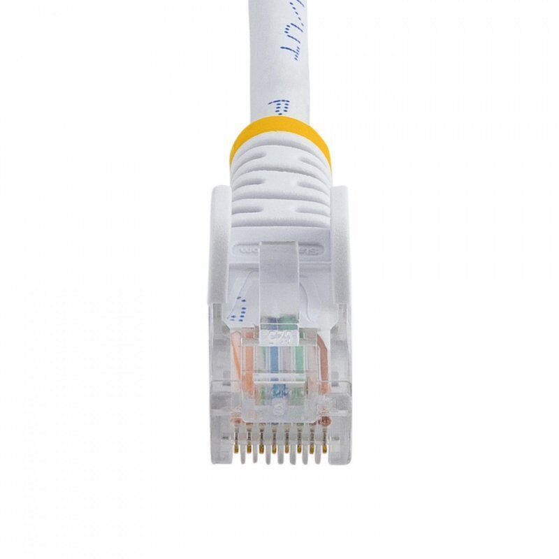 StarTech.com Cat5e Patch Cable with Snagless RJ45 Connectors - 3m, White