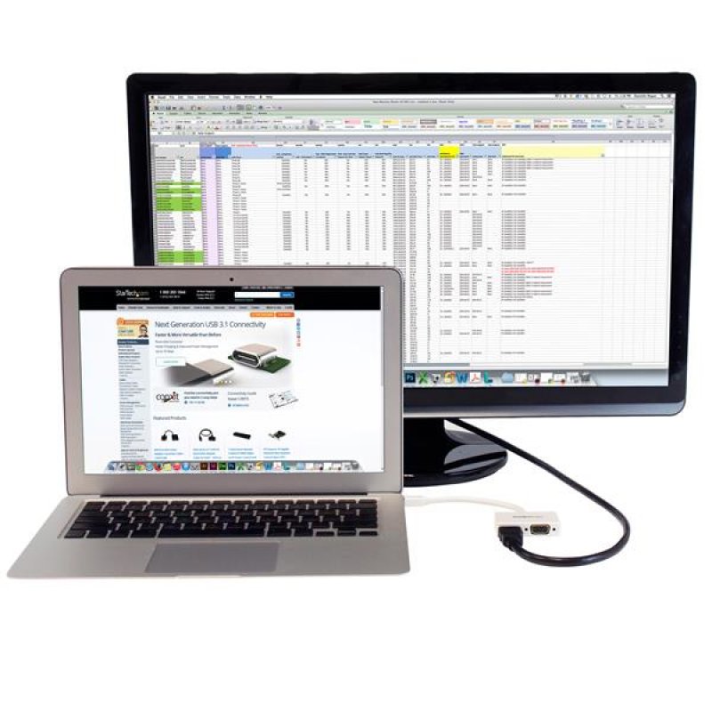 ADAPTATEUR DE VOYAGE MINI DISPLAYPORT VERS HDMI OU VGA