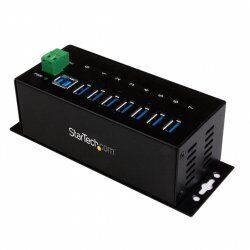 StarTech.com Hub USB 3.0 à 7 ports - 5Gbps - Hub USB-A industriel en métal avec protection ESD et protection contre le