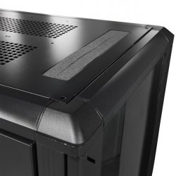 25U 36IN KNOCK-DOWN SERVER RACK CABINET WITH CASTERS