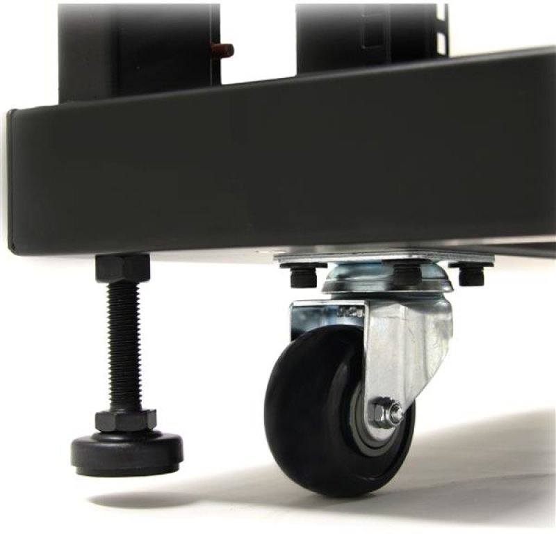 25U 36IN KNOCK-DOWN SERVER RACK CABINET WITH CASTERS