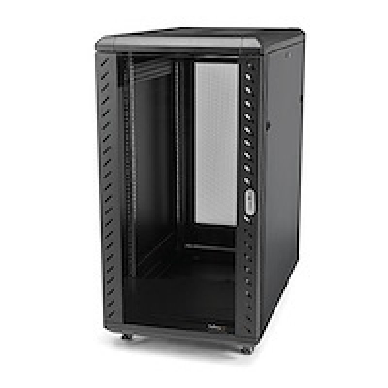 StarTech.com 25U 36in Knock-Down Server Rack Cabinet with Casters