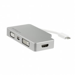 StarTech.com Adaptateur Multiport USB-C avec HDMI/VGA/Mini DisplayPort ou DVI - Convertisseur Moniteur USB Type C vers H
