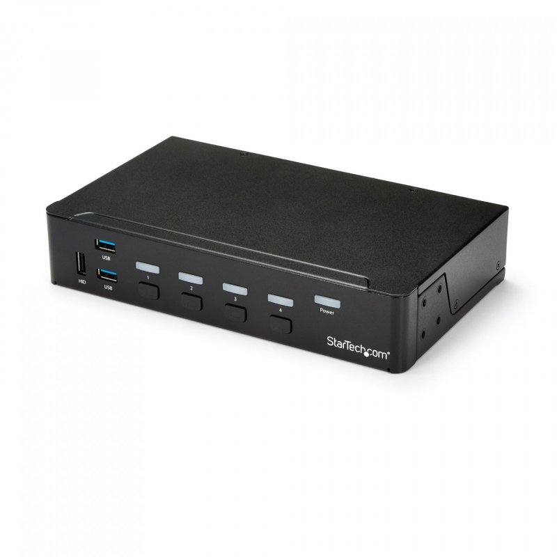 SWITCH KVM USB HDMI A 4 PORTS AVEC HUB USB 3.0 - 1080P