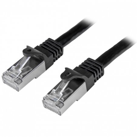 CABLE RESEAU CAT6 SFTP SANS CROCHET DE 5 M - M/M - NOIR
