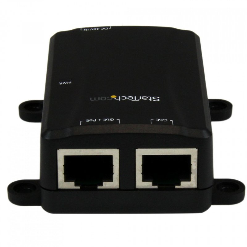 StarTech.com 1-Port Gigabit Midspan - PoE+ Injector - 802.3at and 802.3af