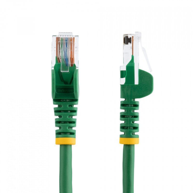 CABLE RESEAU CAT5E UTP SANS CROCHET DE 50 CM - VERT