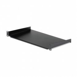 StarTech.com Étagère fixe 1U pour Montage en Rack de Serveur - Plateau Universel en Acier de 25,4cm de Profondeur pour