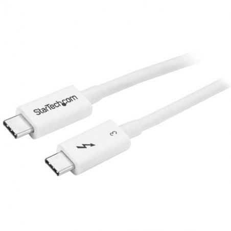 0.5M THUNDERBOLT 3 USB C CABLE 40GBPS - WHITE