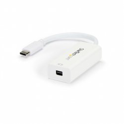 StarTech.com Adaptateur USB-C vers Mini DisplayPort 4K 60 Hz - Convertisseur USB Type-C vers mDP en blanc