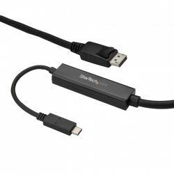 StarTech.com 9.8ft/3m USB C to DisplayPort 1.2 Cable 4K 60Hz - USB-C to DisplayPort Adapter Cable - HBR2 USB Type-C DP A