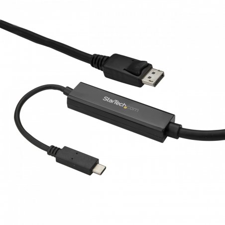 StarTech.com 3m USB-C auf DisplayPort Kabel - 4K 60Hz - Thunderbolt 3 kompatibel - USB Typ C Kabel - Schwarz -CDP2DPMM3