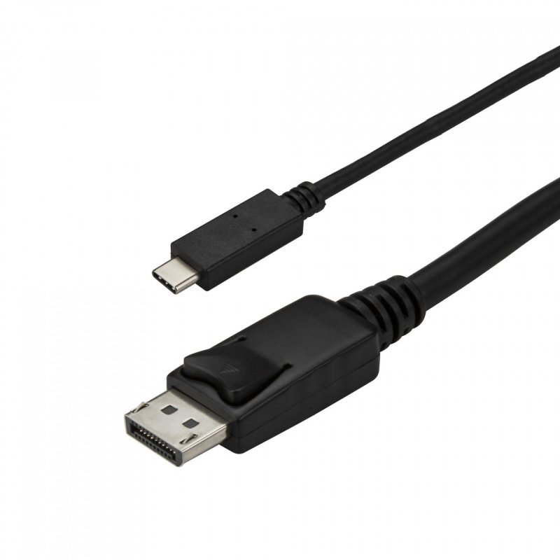StarTech.com 3m USB-C auf DisplayPort Kabel - 4K 60Hz - Thunderbolt 3 kompatibel - USB Typ C Kabel - Schwarz -CDP2DPMM3