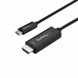 StarTech.com 3m USB-C auf HDMI Kabel - Monitorkabel - 4K bei 60Hz - USB Typ C zu HDMI Kabel - Schwarz - externer Videoa