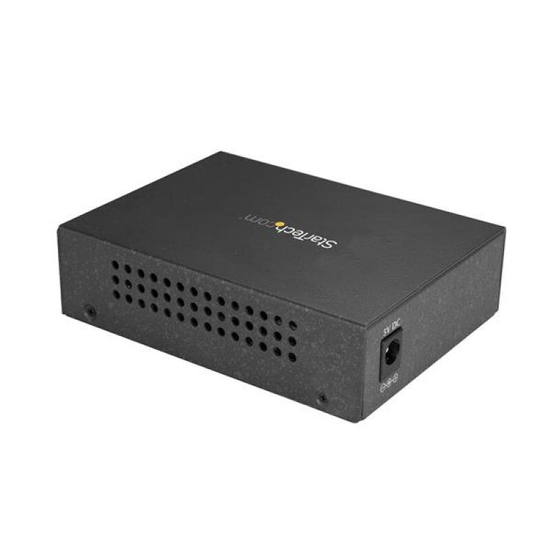 StarTech.com LWL Medienkonverter - 1000Base-SX - Multi Mode - 550m - SC Glasfaser auf Ethernet Konverter - LWL zu Kupfe