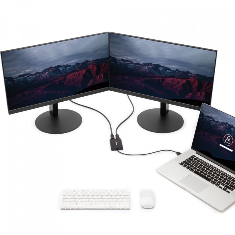 .com Adaptateur USB 3.0 vers double DisplayPort 4K 60 Hz